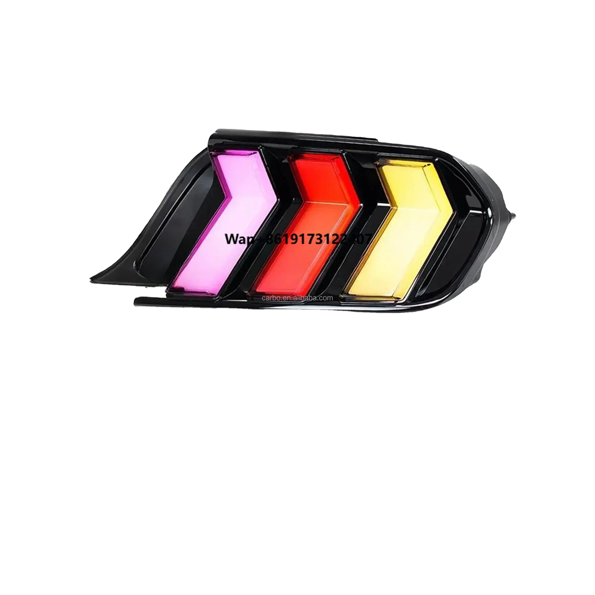 DK MOTION CAR ARRIVAL LED Water Flash Turn Signal Rear Lights 2015-2023 LED Tail Lamp for Mustang Led Tail LightS Assembly