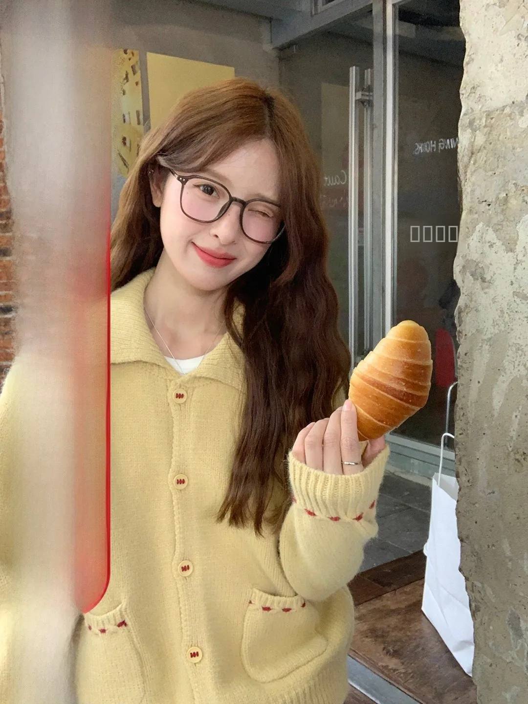 

Lu Casual Women's Knitwear Soft Versatile Ele Slimming Korean Sle Long Sve Collar Winter New Arrival