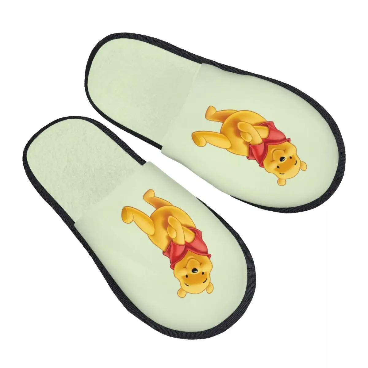 

Комфортные тапочки Winnie The Pooh с эффектом памяти, женские тапочки с медведем Пухом, спа-домашняя обувь