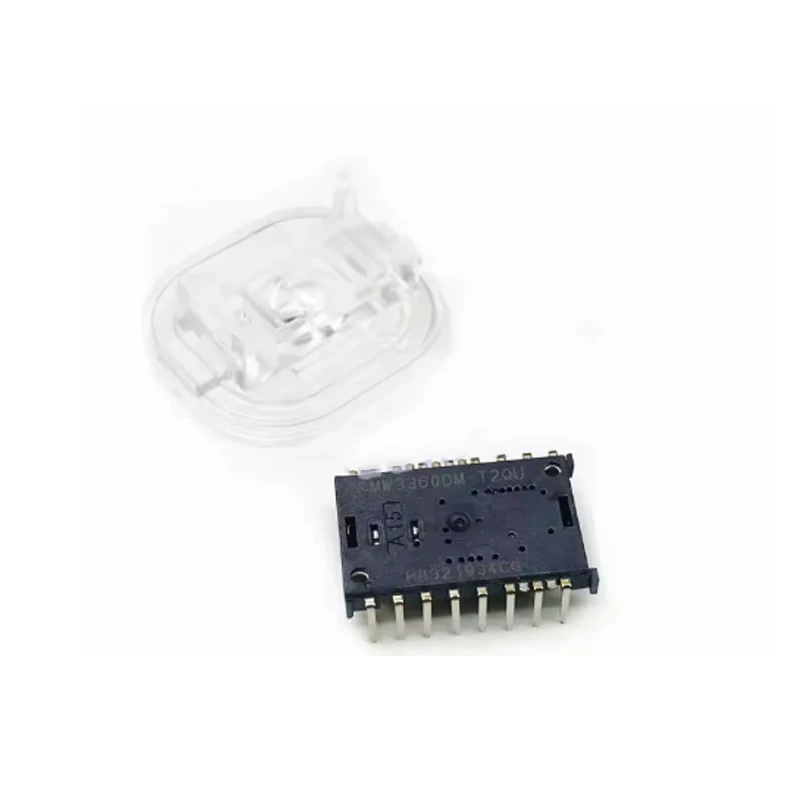 

1PCS PMW3360DM-T2QU + LM19-LSI DIP-16 PMW3360 PMW3360DM Mouse Optical Sensor with lens LM19