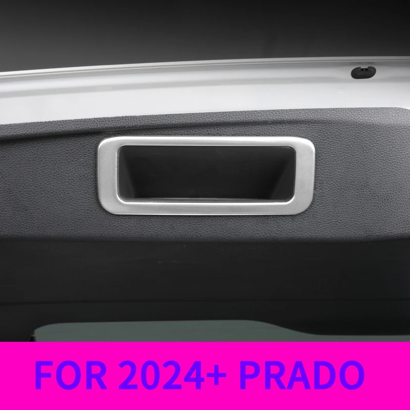 

Suitable for Toyota Land Cruiser LC250 tailgate handle decorative sticker new 24 Prado modification accessories