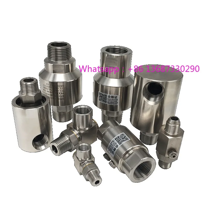 

Прямой сквозной поворотный соединитель высокого давления, соединение с внутренней и внешней резьбой, универсальное соединение на 360 градусов