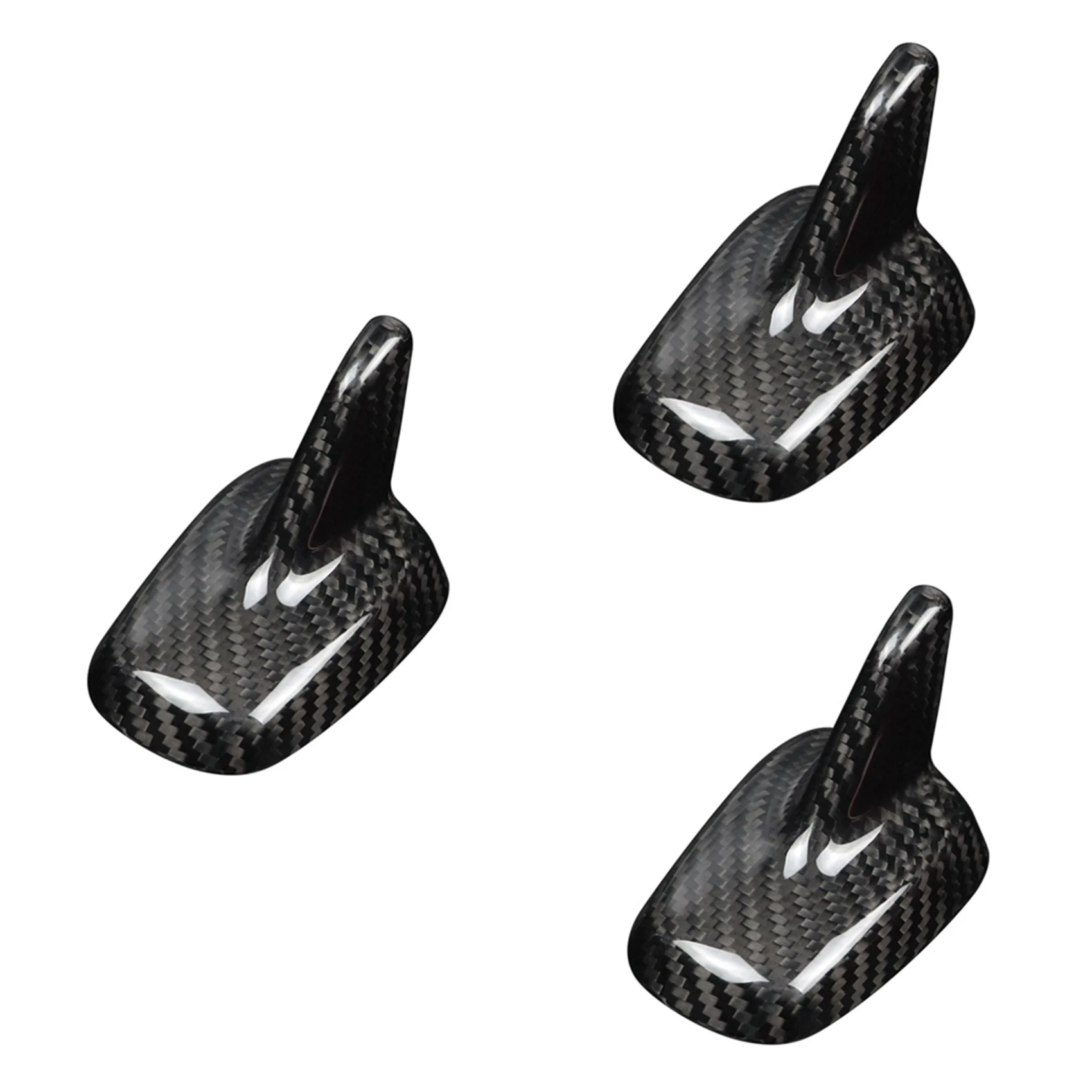 

3X Real Carbon Fiber Antenna Cover Shark Fin for Volkswagen Golf 7 Bora Magotan Sagitar Touran Lingdu Tiguan Passat