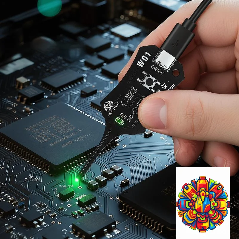 Phone Motherboard Repair Inductor Detector Precise W01 Tool for Coil Testing and Diagnostics
