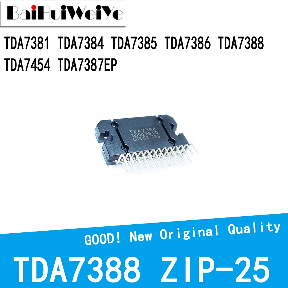 TDA7381 TDA7384 TDA7385 TDA7386 TDA7387EP TDA7388 TDA7454 ZIP-25