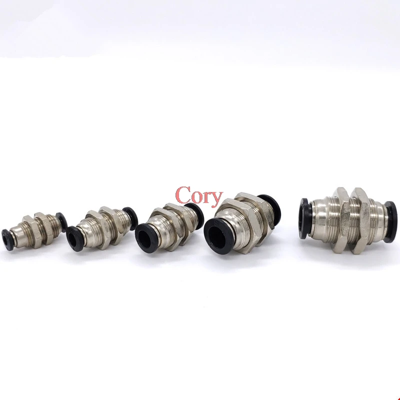 Pneumatic PM quick coupling partition spacer straight through PM 4mm 6mm 8mm 10mm 12mm pneumatic fitting