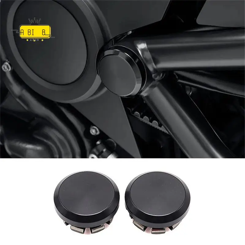 ABIB -Motorcycle Front+Rear Axle Nut Covers For Sportsters S Pan America 1250 RH1250 S PAN AMERICA 1250 S PA1250