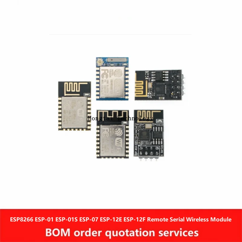 ESP8266 ESP-12E ESP-01 ESP-01S ESP-07 ESP-12E ESP-12F Remote Serial Intelligent System Adapter WIFI Wireless Module