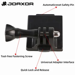 JOAXOR adaptador base casco táctico FAST MICH NVG soporte GoPro Hero