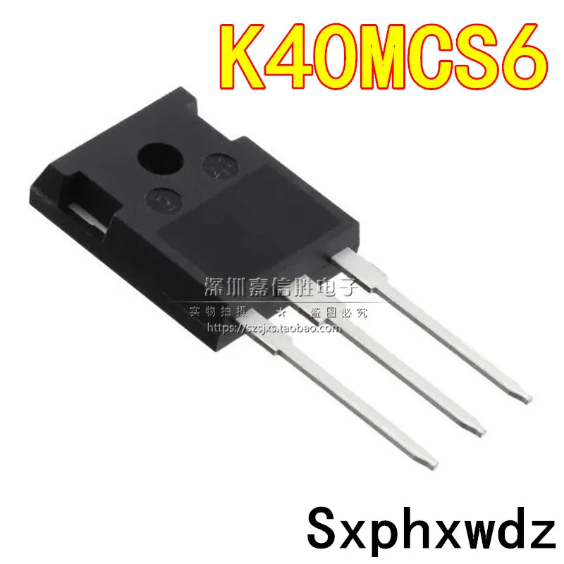Transistor original de IGBT, K40MCS6, IKW40N120CS6 TO-247, 1200V, 40A, novo, 5 PCes
