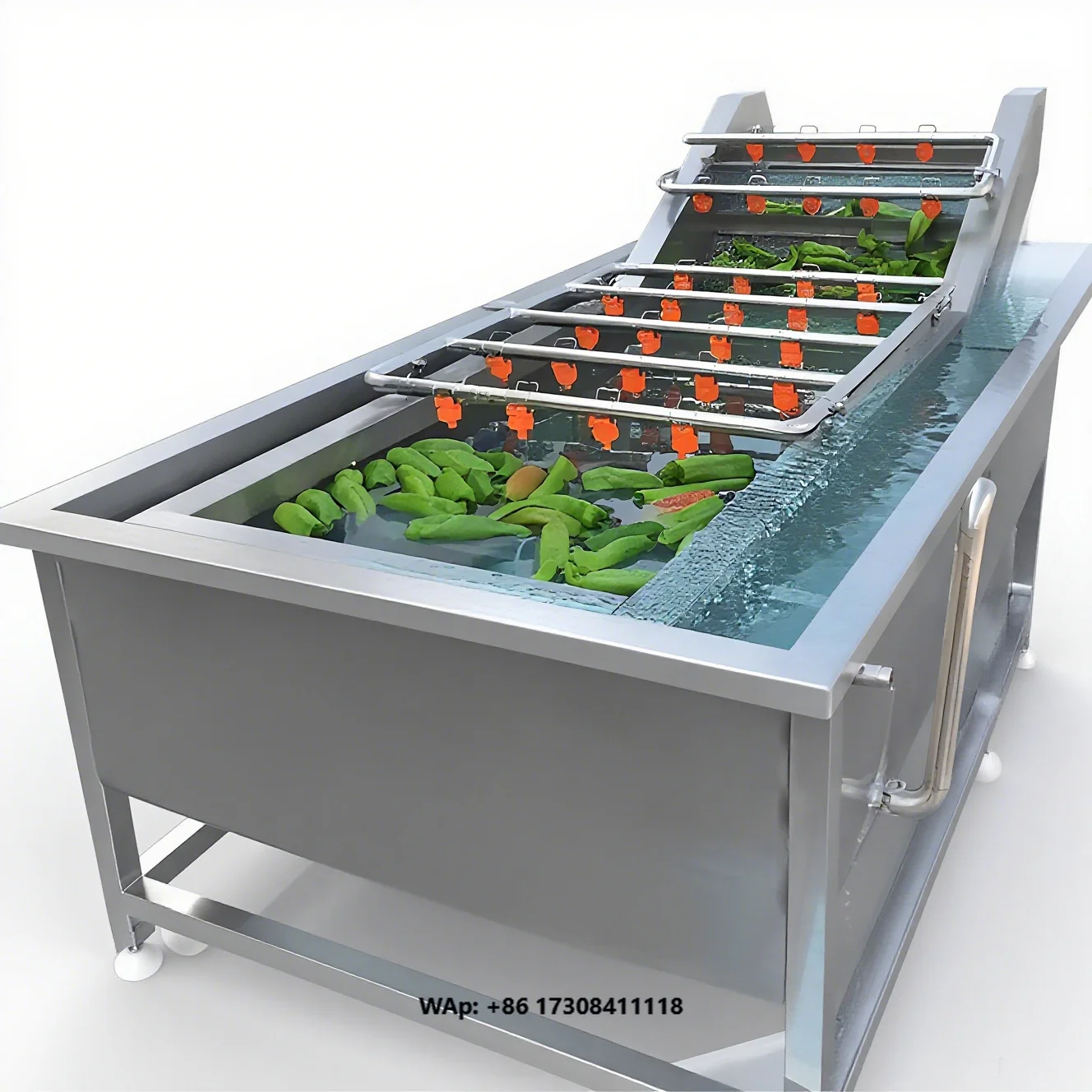 Industrial Fruit & Vegetable Washing Sorting Line - Tomato Washer with Drying Function for Commercial Use