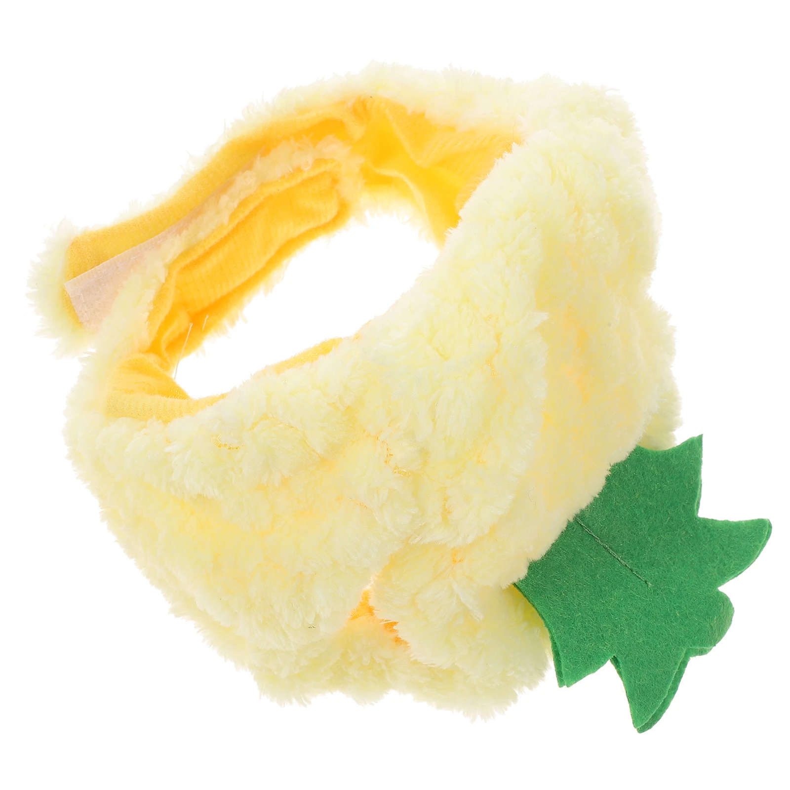 

Pet Pineapple Hat Cat Costume Hats Headpiece Cosplay Headwear Headband Dress Up