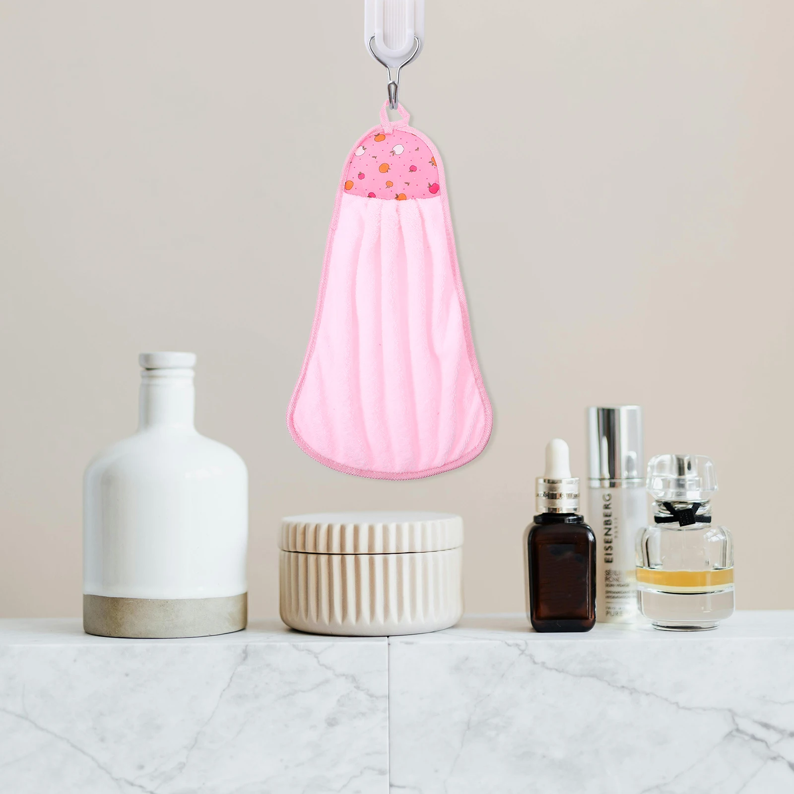 6 قطعة الصوف المرجاني غسل اليد المناشف للمطبخ الحمام سريعة الجافة ماصة منشفة معلقة منشفة امتصاص الماء المنسوجات المنزلية #2