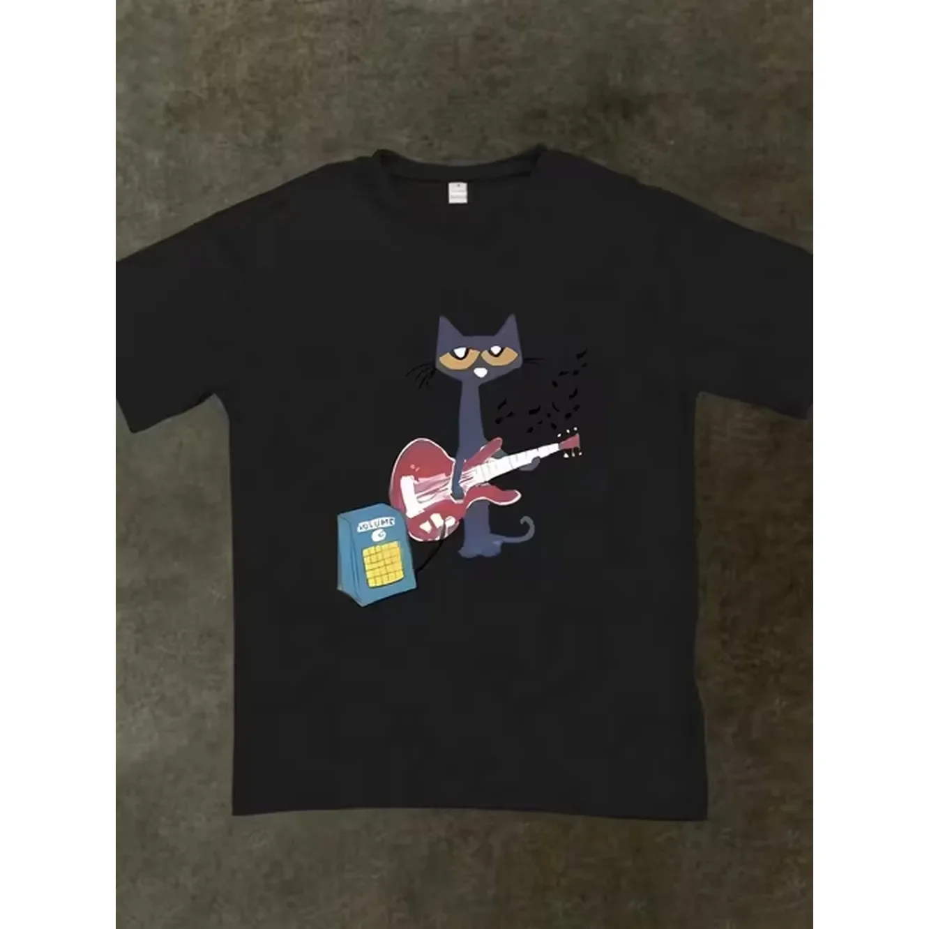 Mens Cotton T Shirt Funny Graphic Tee Rock Gift Short Sleeve Casual Wear Large Size
