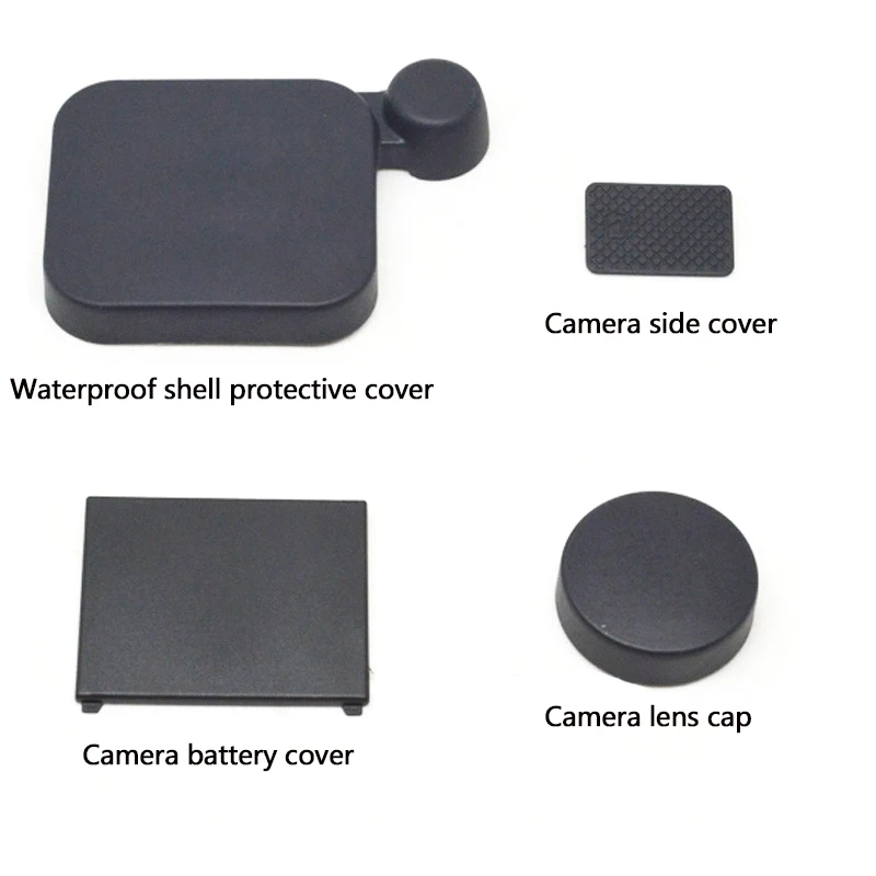 

New for Gopro Hero 3 waterproof case Lens cover Data cable cover Camera side cover Battery compartment cover