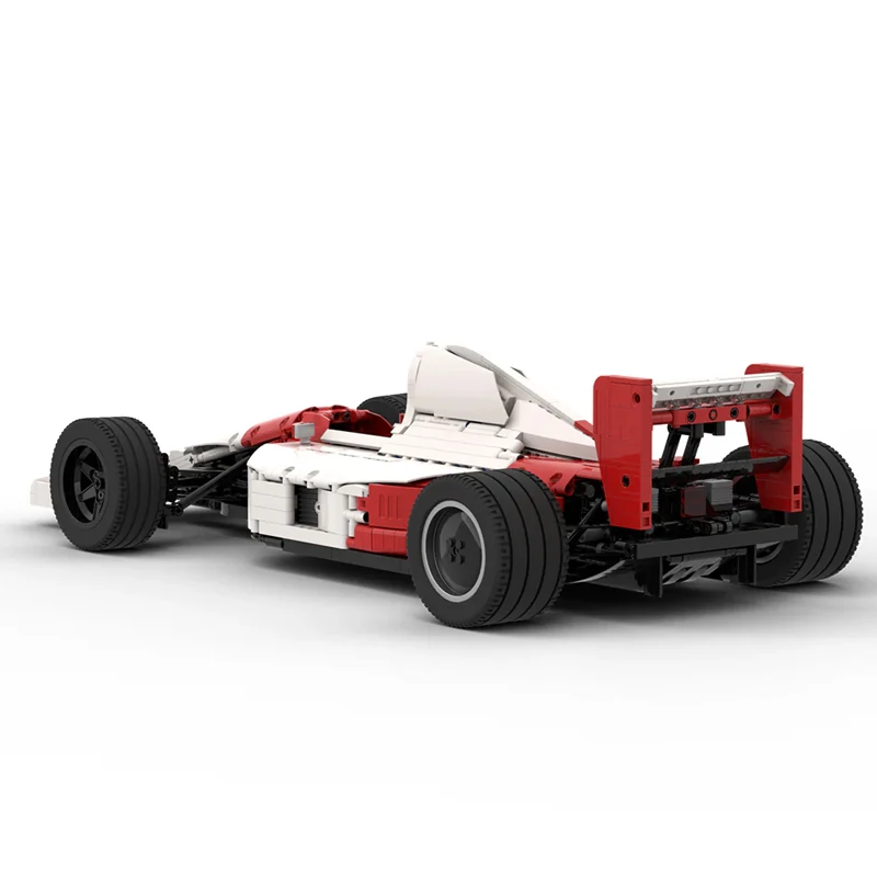 New MOC-180921 Technical SuperMP4/6 1:8 Scale SuperRace Car Model Buiding Kit Creators Block Bricks Kids Toys Birthday Gifts