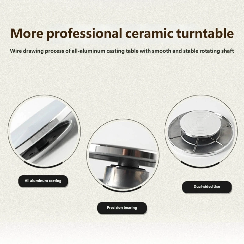 

Глиняный поворотный стол, скульптурное колесо для керамики, керамическое скульптурное украшение торта, лучшая распродажа