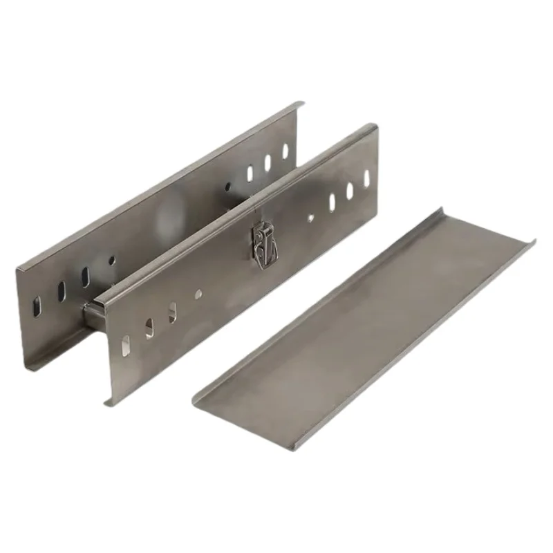 Stainless steel snap-on trapezoidal cable tray with ISO9001 CE certification for mechanical/electrical engineering data centers