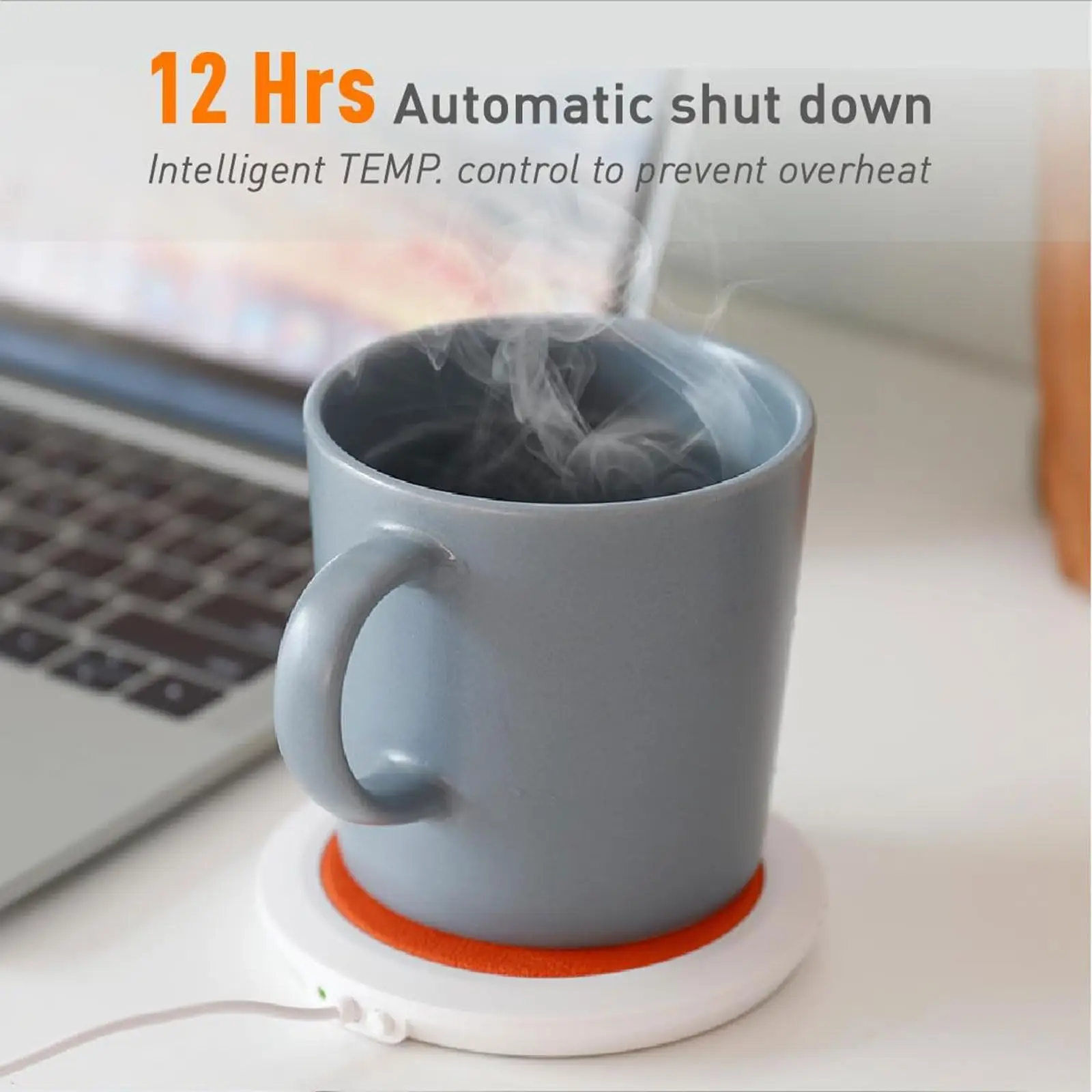 Usb Mug Warmer Cup Heater Tea Milk Cup Heating Pad Coffee Cup Warmer Thermostatic Coasters For Home Office Desk