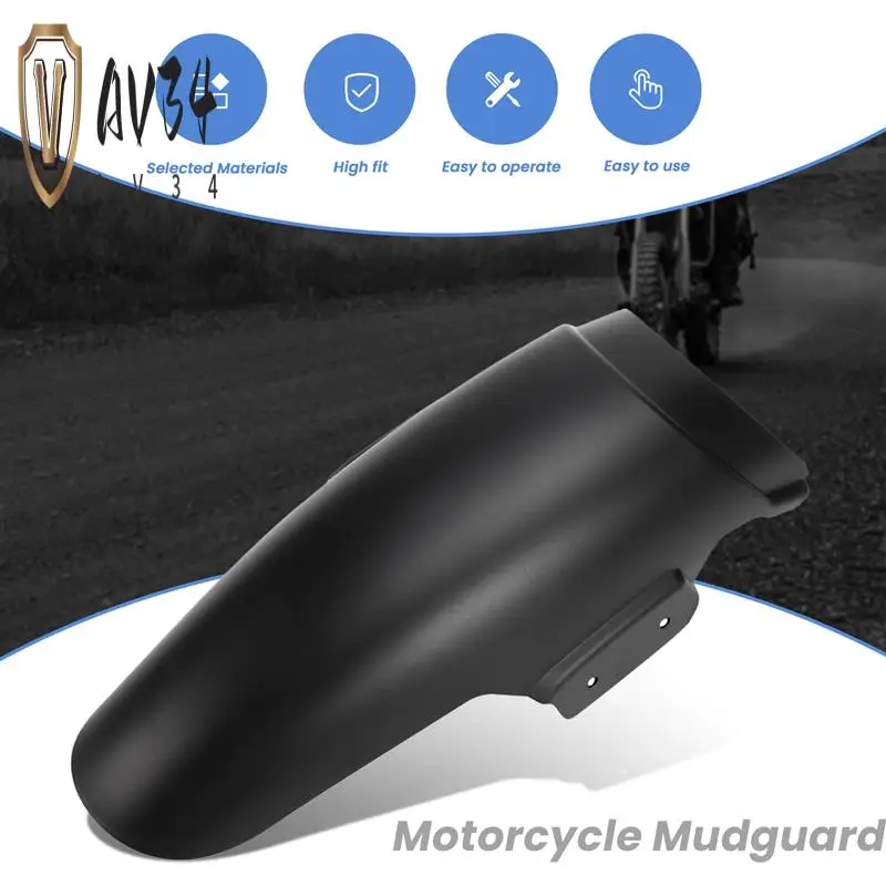 

AV34-Motorcycle Front Fender Mudguard Extender Splash Guard Extension For Tiger 1200 Rally Pro Rally Explor 2022-2024