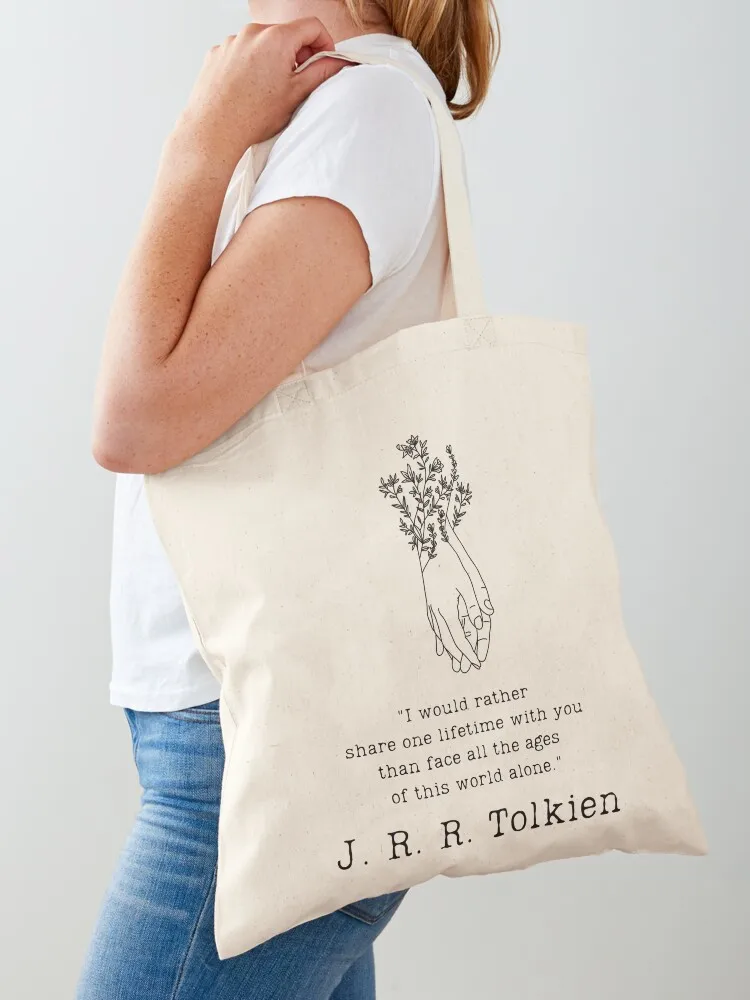 Share one lifetime with you Tote Bag cute pouch bag Canvas bag Handbags women Canvas for women
