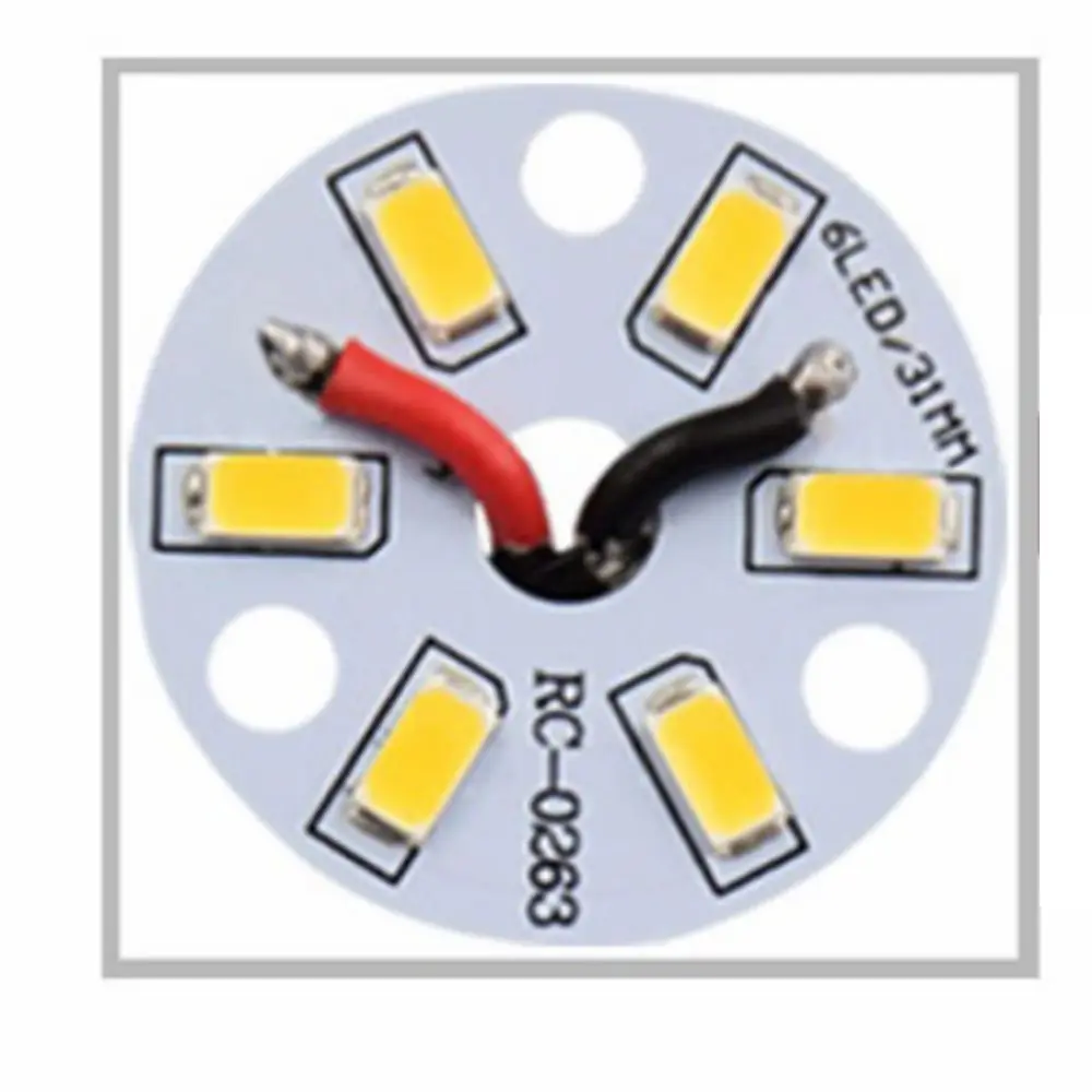 

1Pc Warm White/White Smart IC Driver AC220V LED Chip 2835 SMD Light Plate Bulb Lamp Bean