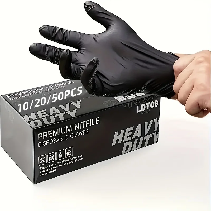 

10/20/50pcs disposable composite gloves, powder-free & latex-free, ambidextrous, for kitchen, dishwashing & household cleaning