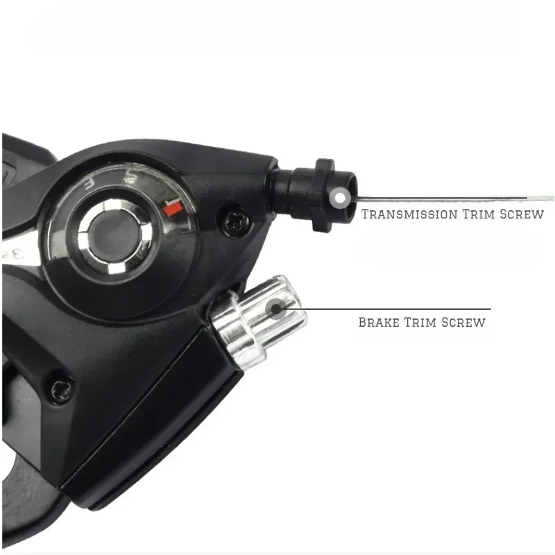 Bike Derailleurs 3x7 21 Speed Switch MTB Bicycle Shifter Levers Brake with Shift Cable Cycling Disc Handle for Bike Trekking image 3