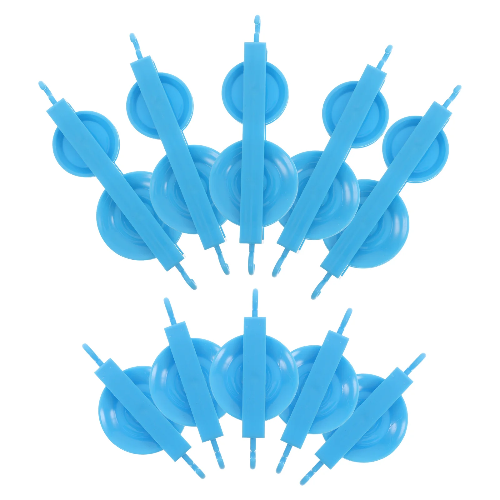 10Pcs Plastic Pulley Set for Physics Mechanics Experiments Versatile Options Smooth Operation Portable Design Student Aid