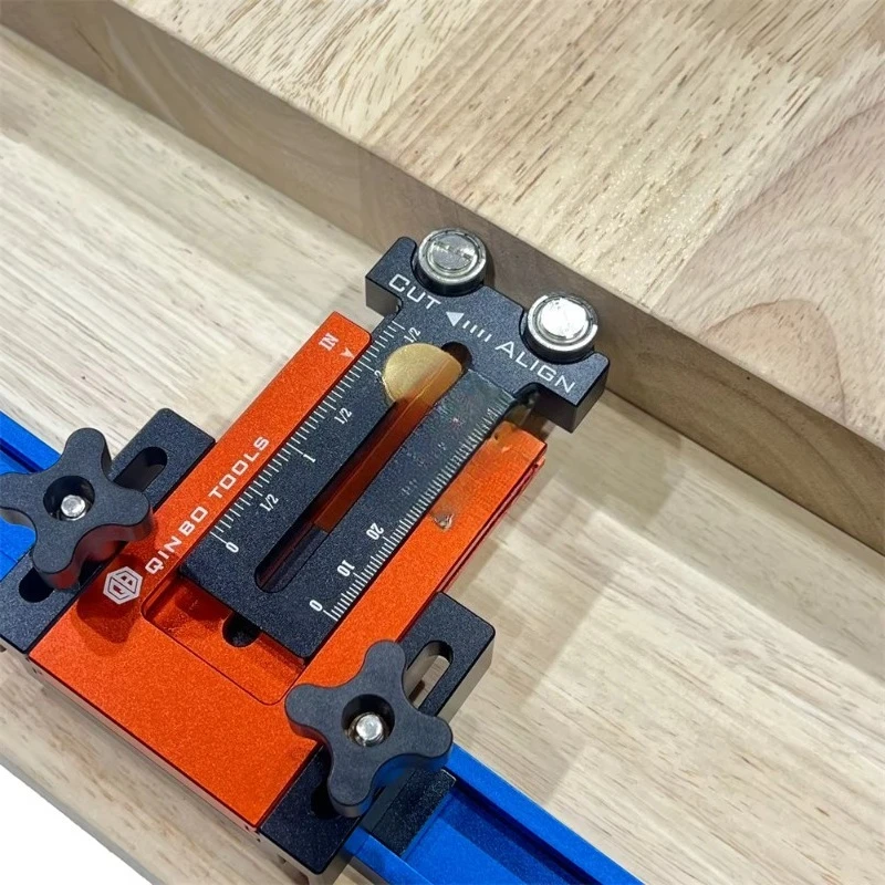 Woodworking Thin Rip Jig Table Saw Guide Precise Twin Sliding Head Furniture Making Narrow Strip Cut Band Saw Router Table