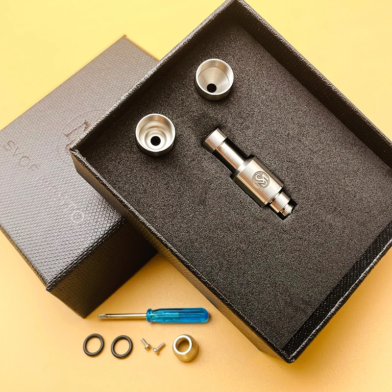 DSX Kayfun-BB Style RBA Bridge SION Synchronization, 14mm Air Flow Control pour SXK Billet, BB, Boro Reflowable MTL Perious Vape Accessoire