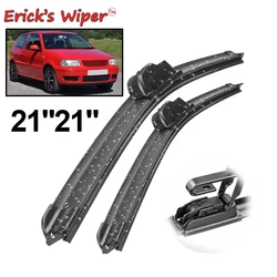 Erick's Wiper LHD Front Wiper Blades For VW Polo 3 6N 6KV 6N2 1994 - 2002 Windshield Windscreen Window Car Rain Brushes 21