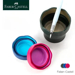 Faber-Castell Clic & Go Folding Mini Paint Bucket with Sakura watercolor pen brush Paint Washer Cleaner Drawing Tools Art Supply