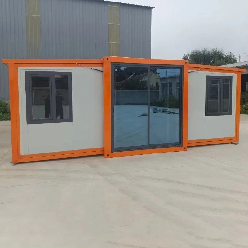 20ft Slide Out Expandable Folding Low Cost Prefabricated Portable Modular Prefab Container House Homes