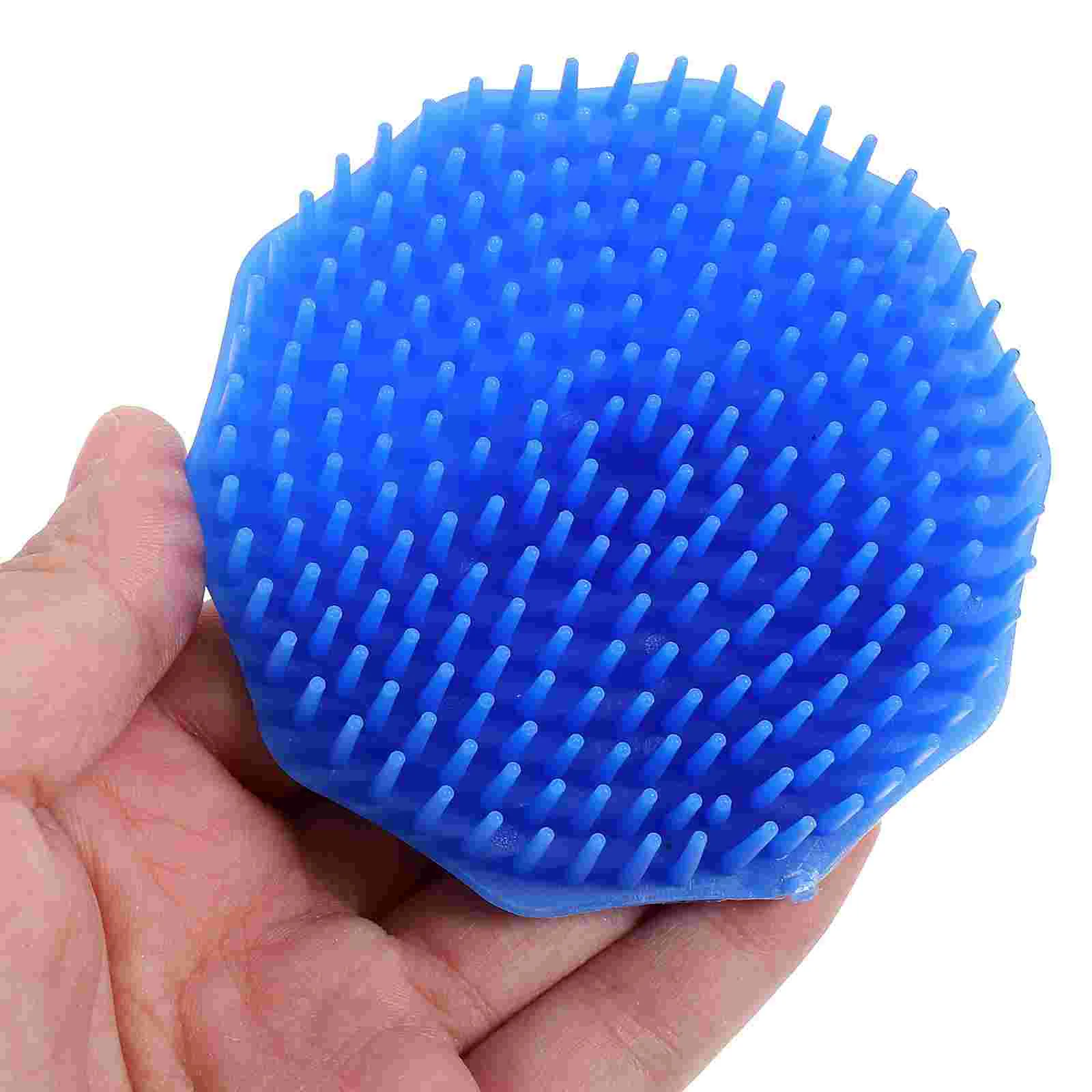 5PCS Hair Cleaning Brush Portable Head Massage Comb Scalp Massager Comb Plastic Shampoo Massage Brush for Salon Home Store Use R