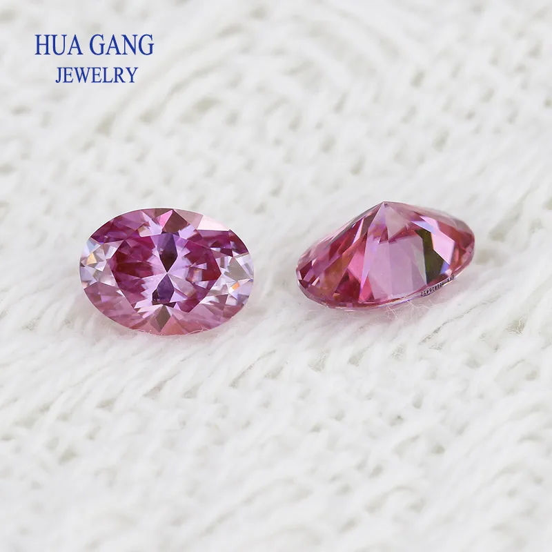 الأحجار الكريمة الاصطناعية الوردي مويسانتي الماس الحجر 0.5ct-3ct D اللون أحجار كريمة مفكوكة اجتاز اختبار #2
