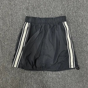 Cargo skirt with female cord, elastic waist, side panel, loose, casual, line A, short, American Spicy girl, new fashion, summer 8 Main Sales Skirt Office - №5