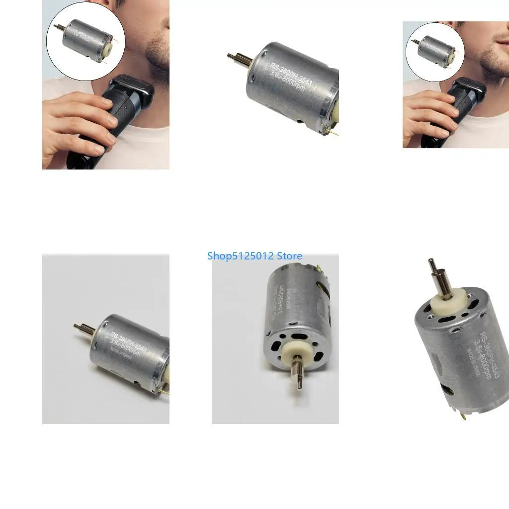 G8TC Silver Housing Motor 3.6V for Appliance Repair and Part Matching