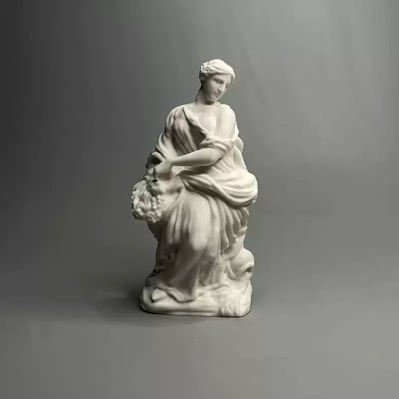 Trevi Plaster Statue, Desktop Decoration, Art Sketch Sculpture, Tabletop Decoration, Soft Home Decor, Gift