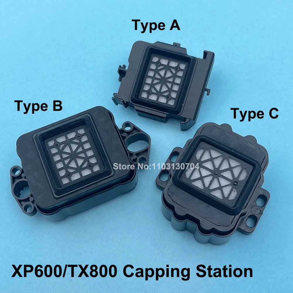 2PC for Epson XP600 TX800 Printhead Capping Station Cap Head Assembly DX6 DX8 DX10 F192040 FA09050 tx800 xp600 Printhead Cap Top