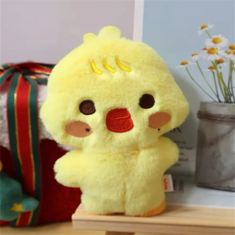 سلسلة مفاتيح دمية أنيتيز تصميم تيرانوصور عصري على الطراز الكوري مادة قطيفة بدون ترخيص IP ملحق مفتاح منتج قابل للجمع