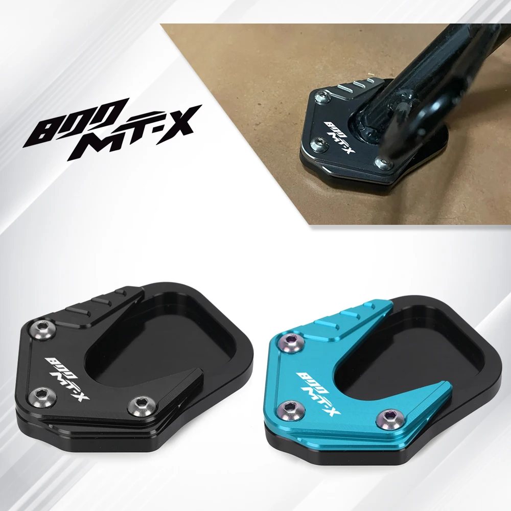 

For CFMOTO CF MOTO 800MTX 800 MTX 800 MT-X 800 MT-X800 2024 2025 Motorcycle Kickstand Enlarger Side Stand Extension Plate Pads