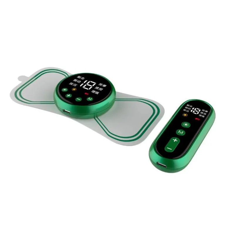 

Warm Cervical Massage Instrument EMS Shoulder Neck Hand and Leg Massage Instrument Wireless Remote Control Pulse Warm Uterine