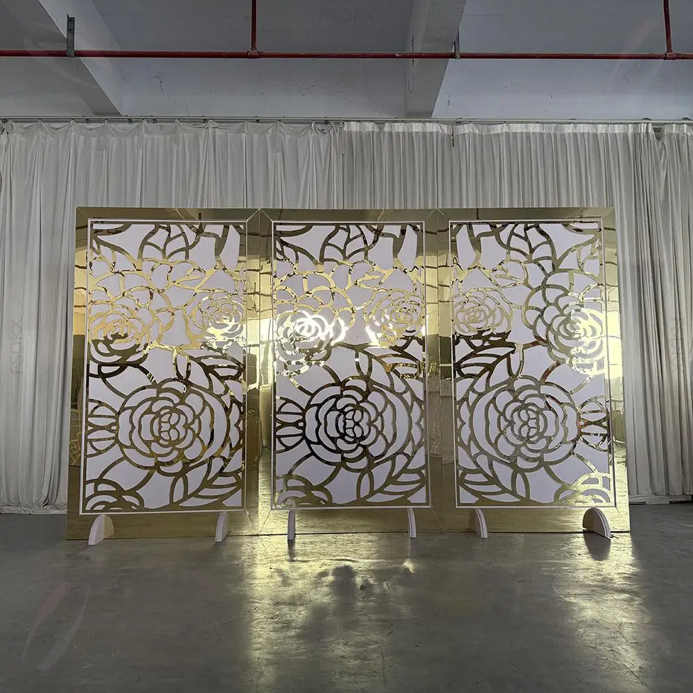 

Горячая новинка: Набор из 3-х белых акриловых панелей для декора свадебной сцены