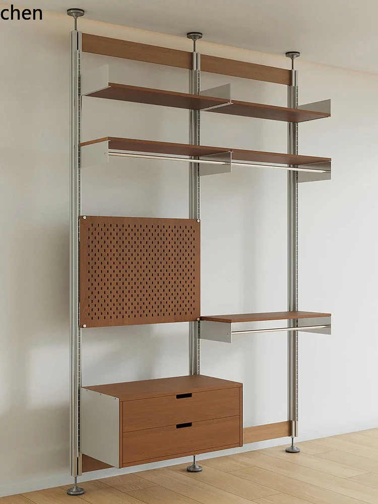 YFY  Indomitable No Punching Shelf Hole Board Storage Partition Display Rack
