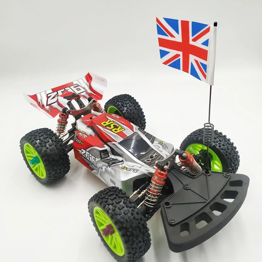 Metalowy maszt antenowy RC w skali 1/8 1/10 i akcesoria flagowe do osi gąsienicowych RC SCX10 90046 Trxs TRX-4 TRX4 D90