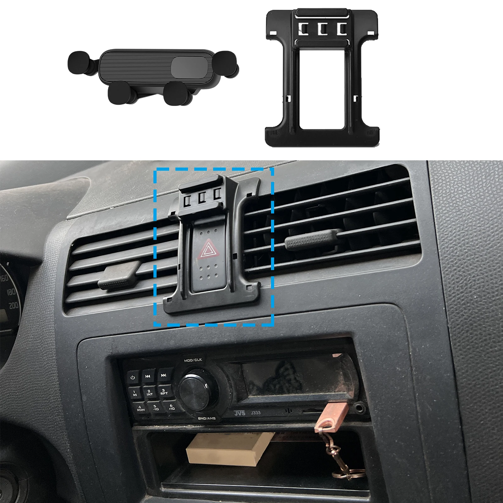 

Car Phone Holder for Suzuki Swift 2005 2006 2007 2008 2009 GPS Bracket Navigation Stand Auto Accessories