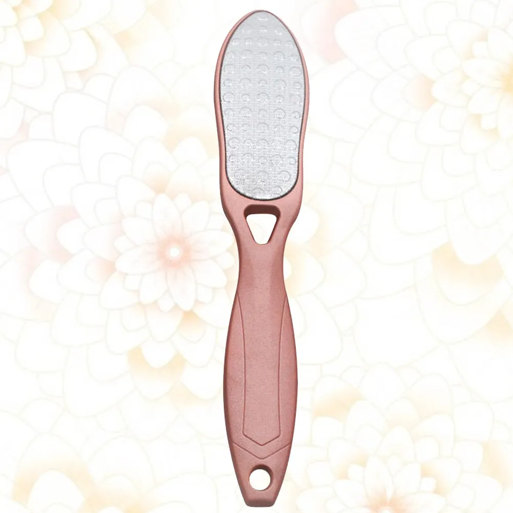 Double-Sided Stainless Steel Foot File for Exfoliating Calluses Dead Skin Removal Pedicure Tool Portable Lightweight