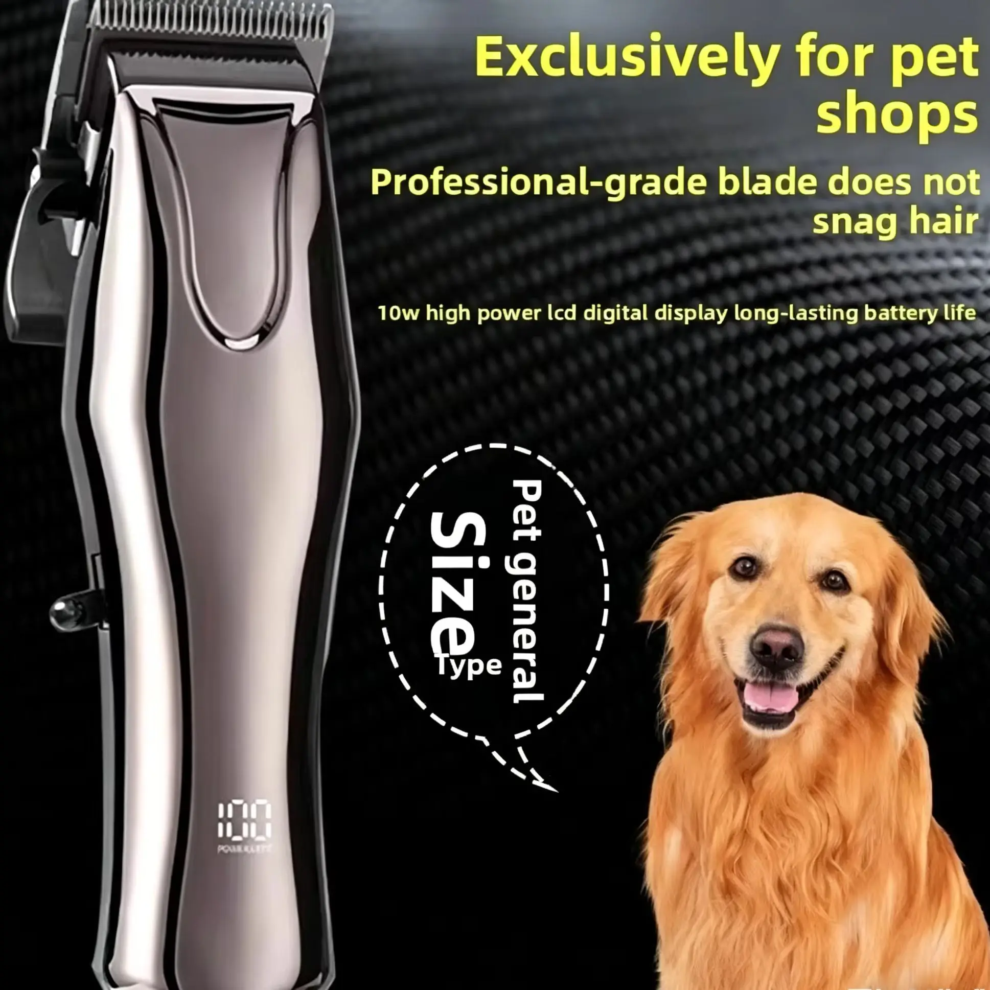 

Электрические ножницы для стрижки собак с долгим сроком службы батареи, набор для стрижки крупных собак, электрические ножницы для стрижки лошадей, инструменты для стрижки шерсти, машинка для стрижки домашних животных