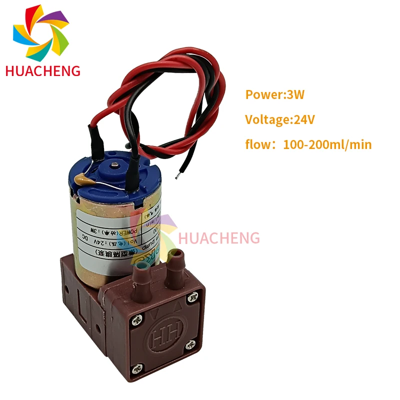 For HHJDKJ Micro Diaphragm Pump 3W HH Ink Pump for  Xuli Sky-Color DX5 Printer 100-200ml/Min Pump for Pumping Oil